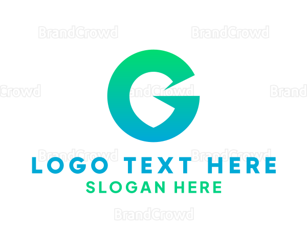 Green Gradient G Logo