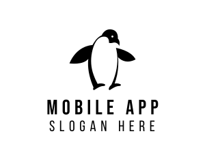 Penguin Bird Zoo Logo