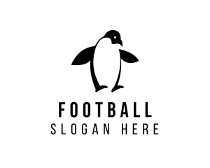 Winter - Penguin Bird Zoo logo design