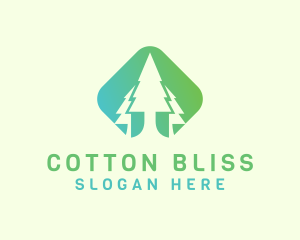 Forest Pine Tree logo design