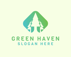 Forest - Forest Pine Tree logo design