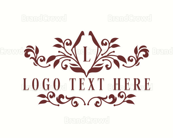 Elegant Flower Garden Logo