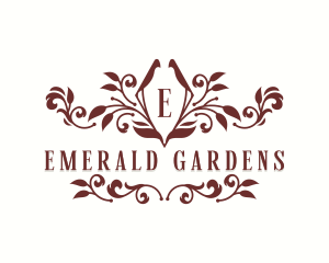 Elegant Flower Garden logo design