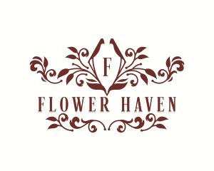 Elegant Flower Garden logo design