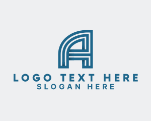 Venture Capital - Generic Business Letter A logo design