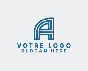 Generic Business Letter A logo design