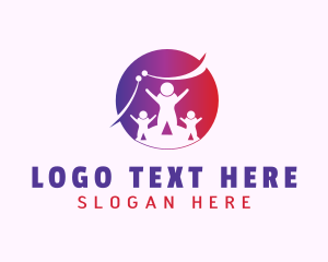 Social Worker - Globe People Foundation logo design