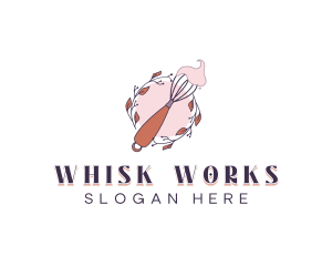 Whisk Baking Bakery logo design