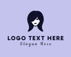 Skin Care - Beautiful Woman Hair logo design
