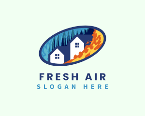 Fire Ice House logo design