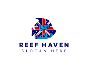 Australia Marine Reef logo design