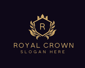 Royal Crest Shield logo design