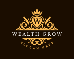 Luxury Royal Crown logo design