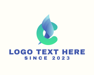 Property - Modern Liquid Letter C logo design