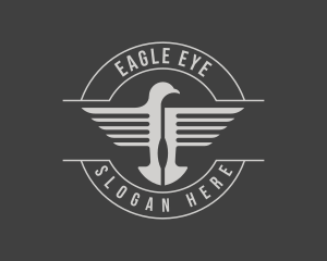 Eagle Wings Aviation logo design