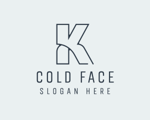 Influencer - Elegant Style Letter K logo design