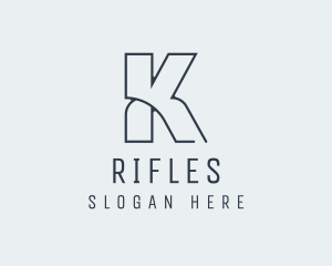 Law - Elegant Style Letter K logo design