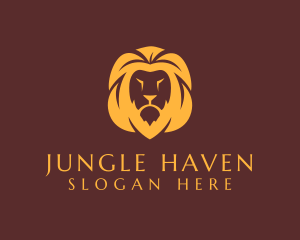 Jungle Lion Mane logo design