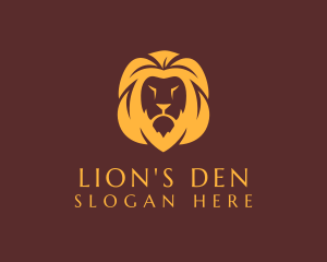 Jungle Lion Mane logo design