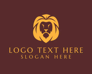 Jungle Lion Mane Logo