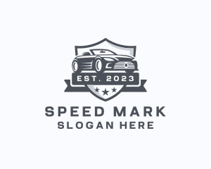 Sports Car Racing Vehicle logo design