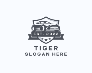 Sports Car - Sports Car Racing Vehicle logo design