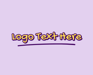 Wordmark - Cute Handwritten Boutique logo design