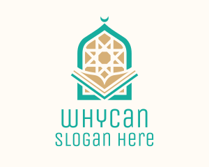 Mosque Temple Book Logo