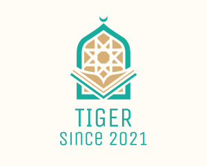 Expensive - Mosque Temple Book logo design