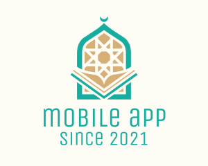 Dubai - Mosque Temple Book logo design