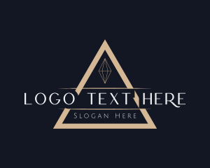 Triangle Diamond Jewelry Logo