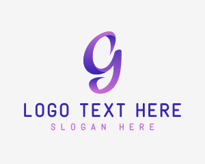 Curve - Generic Elegant Ribbon Letter G logo design