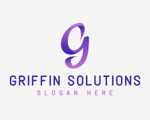 Generic Elegant Ribbon Letter G logo design