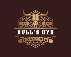 Bull Horn Ranch logo design