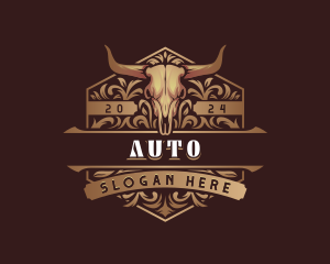 Bufallo - Bull Horn Ranch logo design