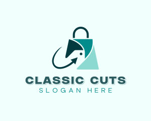 Ecommerce Shopping Bag logo design