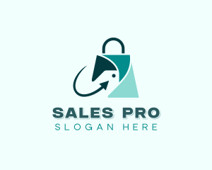 Ecommerce Shopping Bag logo design