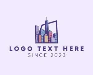 Urban Developer - New York City Buildings logo design