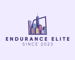 New York City Buildings logo design