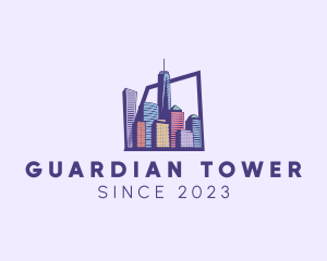 New York City Buildings logo design