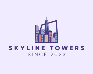 New York City Buildings logo design