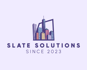 New York City Buildings logo design