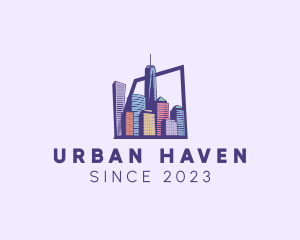 New York City Buildings logo design