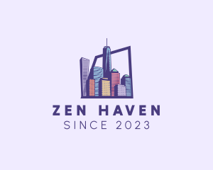 New York City Buildings logo design