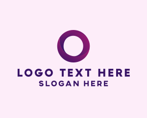 Application - Application Letter O logo design
