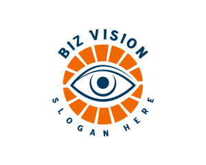 Eye Scan Security logo design