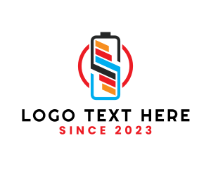 Charge - Tech Battery Power logo design