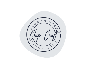 Elegant Beauty Stamp logo design