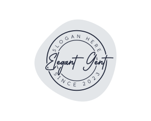 Elegant Beauty Stamp logo design