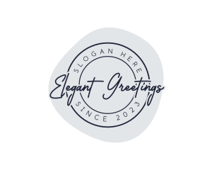 Elegant Beauty Stamp logo design